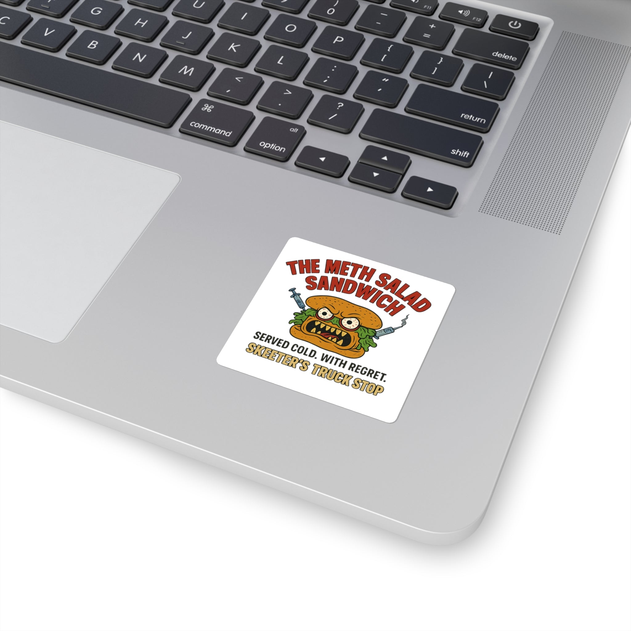Meth Salad Sandwich Vinyl Sticker – America’s Least Legal Lunch