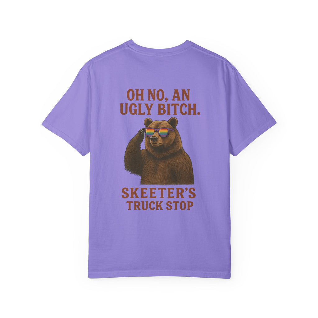 Skeeter’s Truck Stop Oh No An Ugly Bitch Sassy Bear Shirt