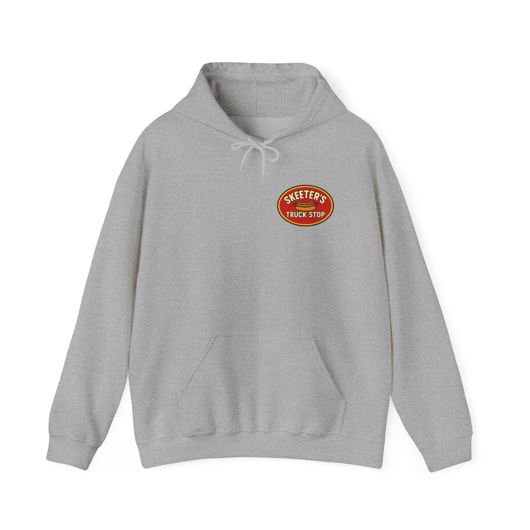 Skeeter’s “Plug Into Darkness” Unisex Hoodie – Power Out? So Am I.