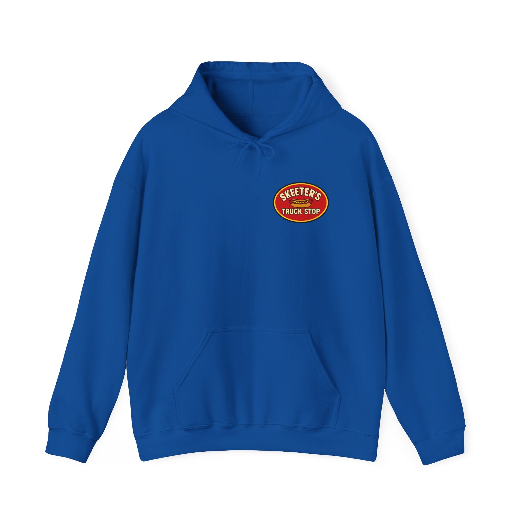 Skeeter’s “Plug Into Darkness” Unisex Hoodie – Power Out? So Am I.